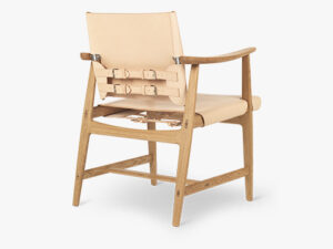 BM1106 i naturlæder set fra ryggen