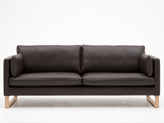 Handy sofa i Mokka Arizona læder