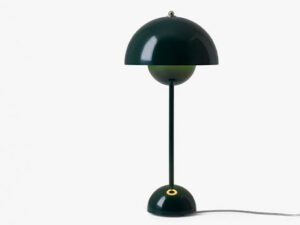 VP3 Flowerpot bordlampe i dark green