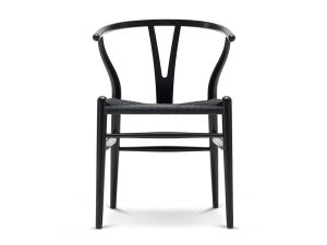 CH24 i eg sort med sort flet fra Carl Hansen & Søn
