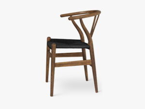 CH24 eg roget olie med sort flet set fra siden