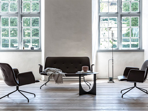 sofa miljø med primum serien fra Bent hansen