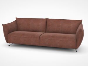 My Home sofa fra Jess Design i cognac læder