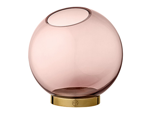 Globe vase fra AYTM i Rose gold