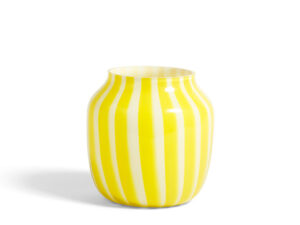 Juice vase wide yellow