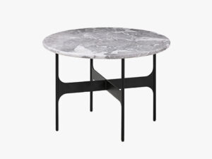 Floema sofabord str. medium med bordplade i grå marmor