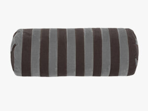 bolster stripe steel grey pude fra Christina Lundsteen