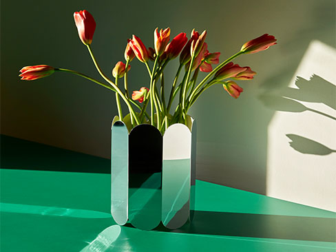 Arcs vase mirror miljø billede
