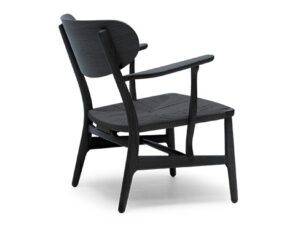 CH22 i sort eg med sort flet set fra ryggen