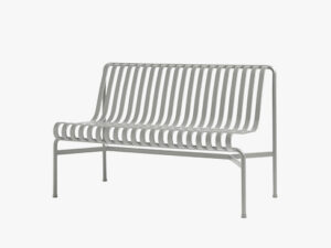 palissade dining bench without armrest - Sky Grey | HAY