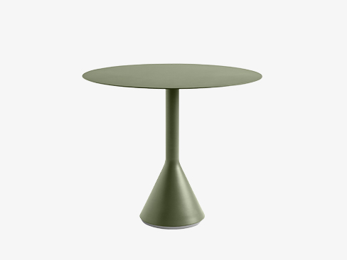 Palissade Cone Table Ø90 Olive