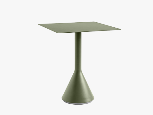 Palissade Cone Table Sqaure Olive HAY