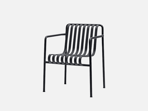 Palissade Dining Armchair Anthracite fra HAY