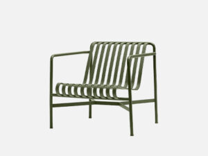 Palissade Lounge Chair Low Olive fra HAY