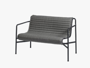 Palissade Quilted Cushion Anthracite til Dining Bench
