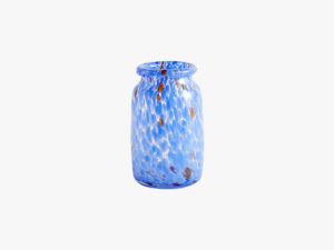 Splash Vase Roll Neck Blue fra HAY