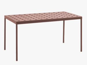 Balcony Table L:144 cm i farven iron red