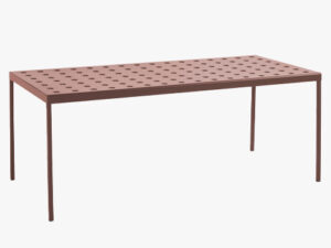 Balcony Table L:190 cm i farven iron red