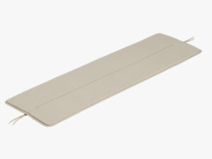 Linear Steel seat pad til bænk L:110 i farven grey