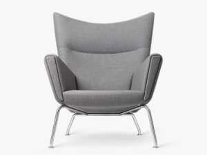 Wing Chair i stoffet Passion 6101, set forfra
