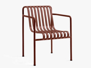 Palissade Dining Armchair i farven Iron Red fra HAY