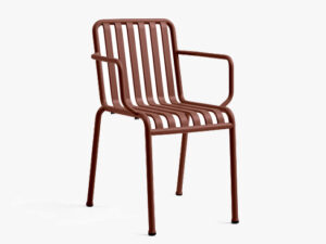 Palissade Armchair i farven Iron Red fra HAY