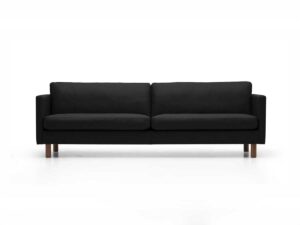MH981 3 pers. sofa sort læder fra Mogens Hansen