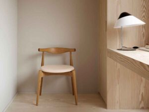 HJW01 Opala bordlampe mini - sort - miljøbillede