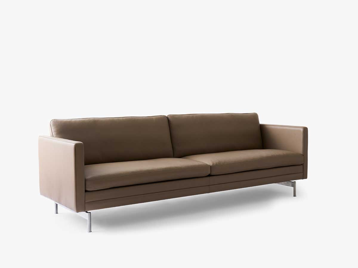 MH276 3 pers. sofa i Elmo Baltique læder 12036