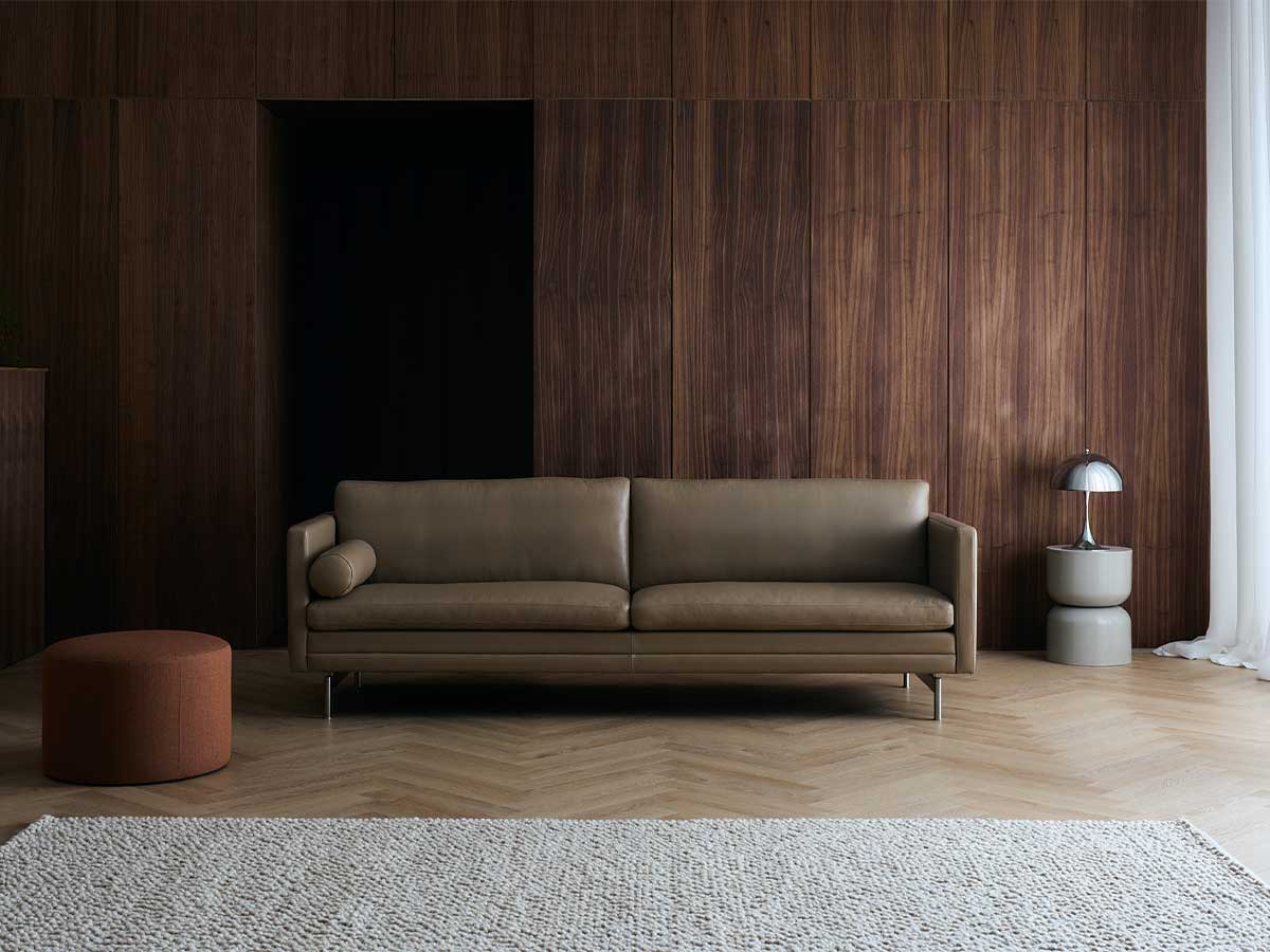 MH276 3 pers. sofa i Elmo Baltique læder 12036