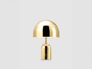 Bell Portable Gold LED fra Tom Dixon