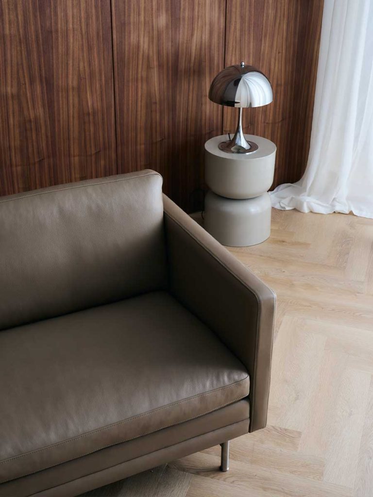 MH276 3 pers. sofa Baltique læder fra Mogens Hansen